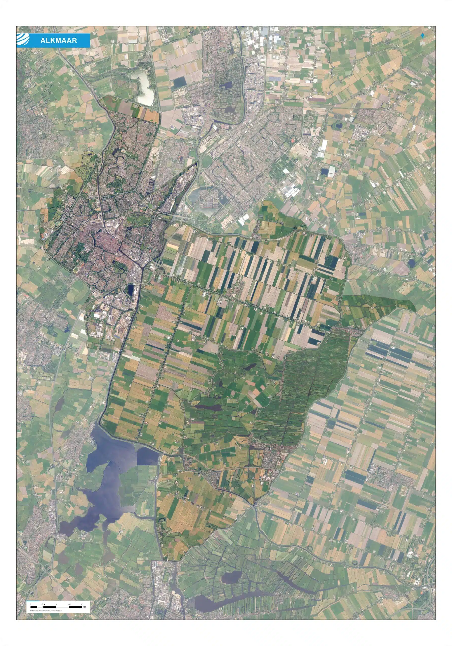 Luchtfoto Alkmaar