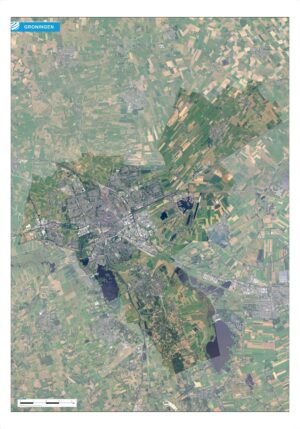 Luchtfoto Groningen