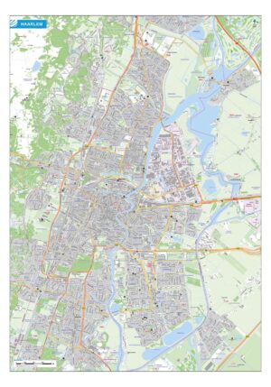Stadsplattegrond - Kaart Haarlem