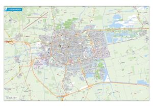 Stadsplattegrond - Kaart Leeuwarden