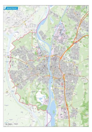 Stadsplattegrond - Kaart Maastricht