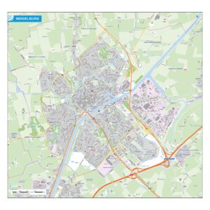 Stadsplattegrond - Kaart Middelburg