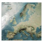 3D Kaart Europa