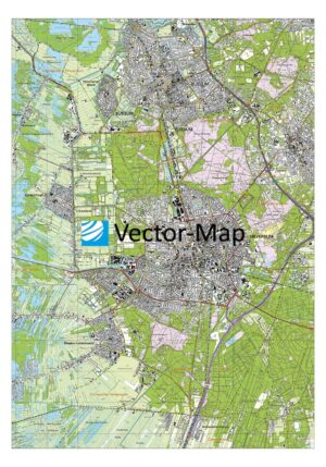 Topografische kaart Hilversum