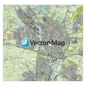 Topografische kaart Utrecht