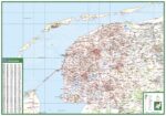 Postcode provinciekaart Friesland