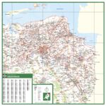 Postcode provinciekaart Groningen