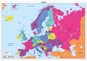 kaart Europa