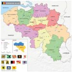 Schoolkaart koninkrijk België