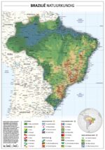 Natuurkundige kaart Brazilië