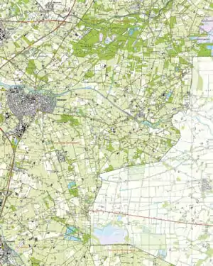 Topografische Kaart 34G Eibergen digitaal