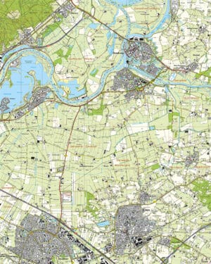Topografische Kaart 40E Doesburg digitaal