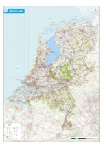 Topografische kaart Nederland