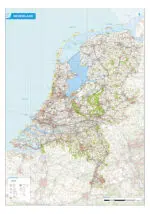 Topografische kaart Nederland