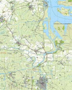 Topografische Kaart 06E Kollum digitaal