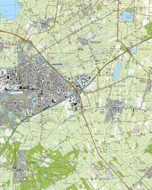 Topografische Kaart 11E Drachten digitaal