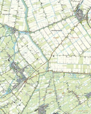 Topografische Kaart 14G Middenmeer digitaal