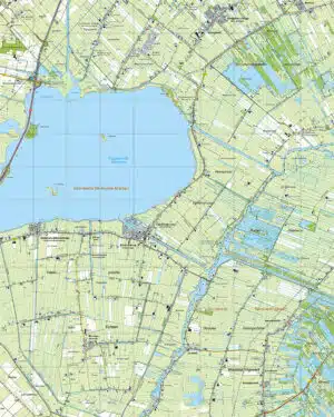 Topografische Kaart 16A Echtenerburg digitaal