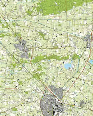 Topografische Kaart 27F Raalte digitaal