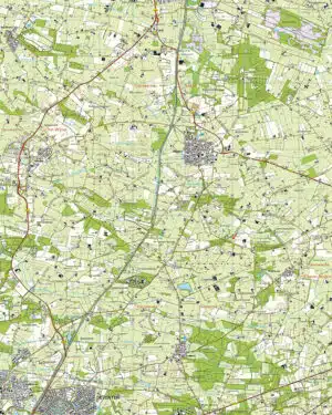 Topografische Kaart 27H Heeten digitaal