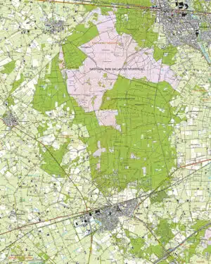 Topografische Kaart 28C Holten digitaal