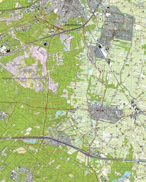 Topografische Kaart 32D Woudenberg digitaal