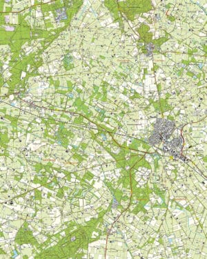 Topografische Kaart 34C Ruurlo digitaal