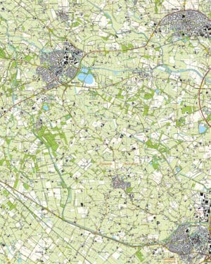 Topografische Kaart 34D Borculo digitaal