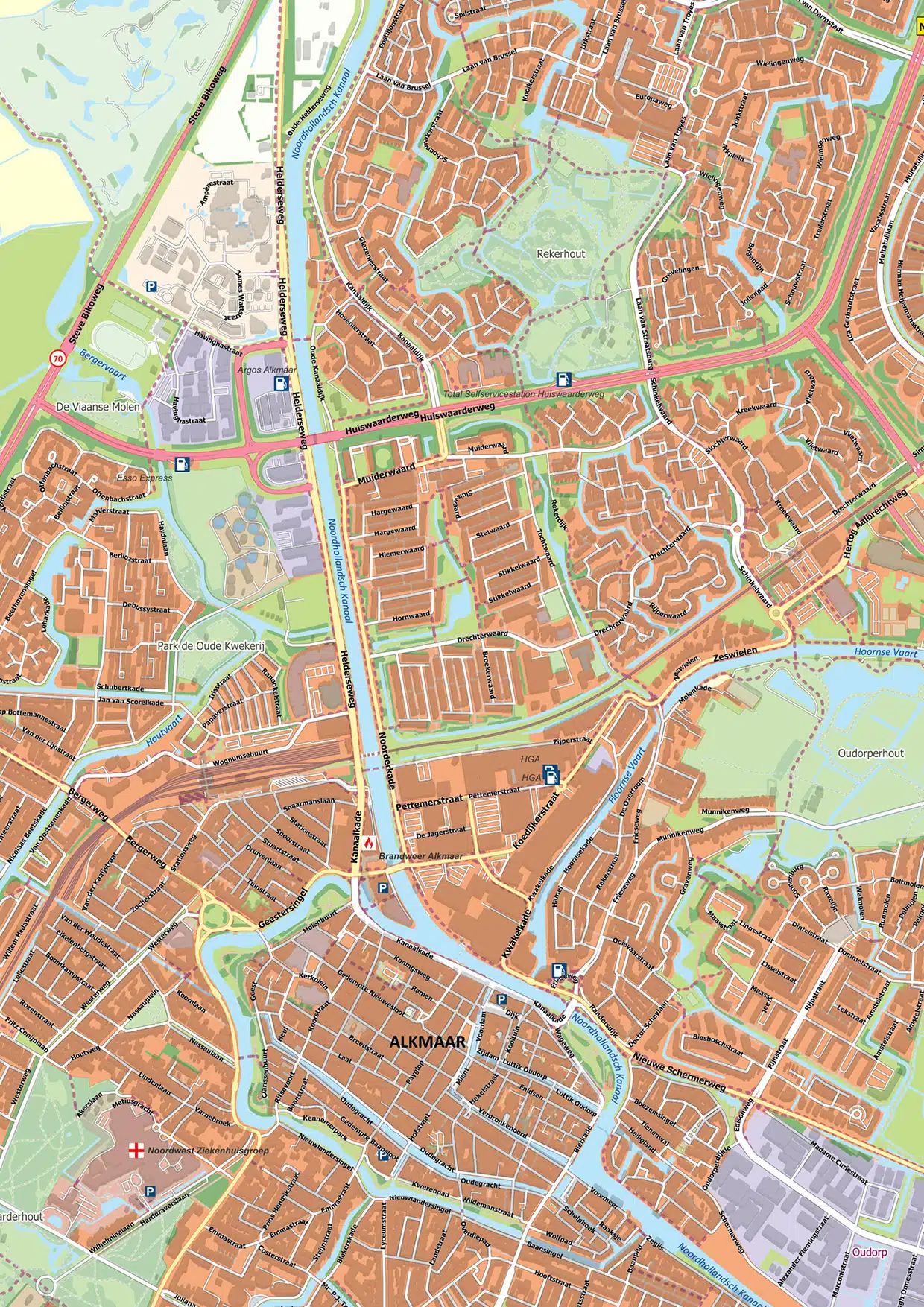 NL 1299 Kaart Alkmaar_DETAIL