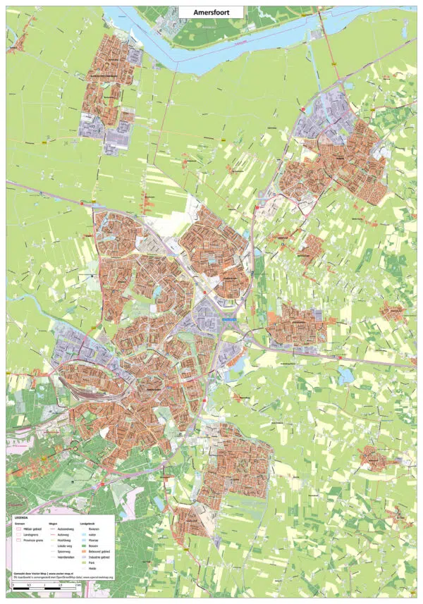Kaart Amersfoort