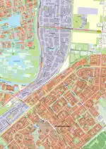Kaart Heerhugowaard - Detail
