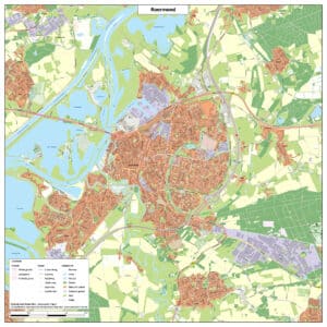 Kaart Roermond