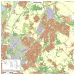 Kaart Sittard-Geleen