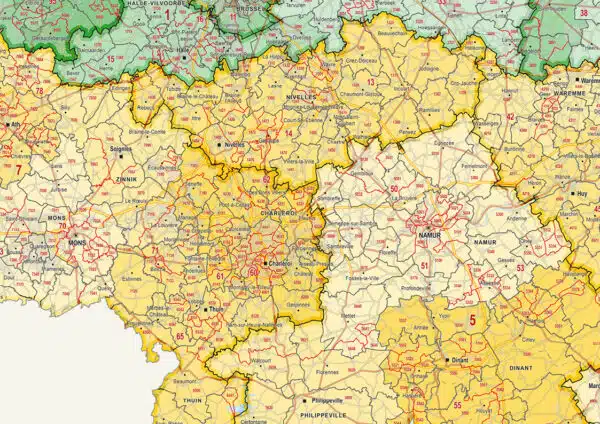 NL 1373 Gemeenten & Postcodes België_DETAIL