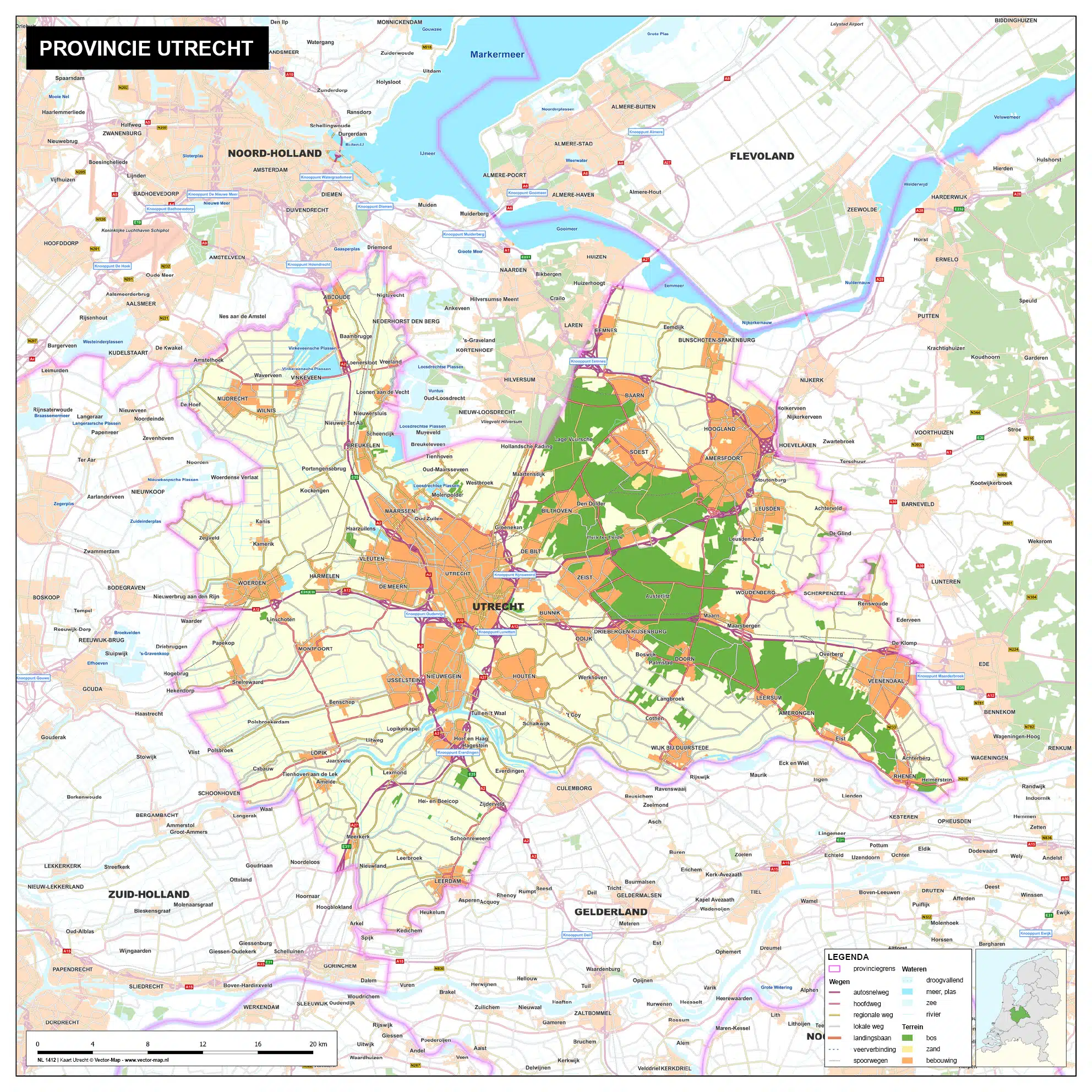 Kaart Utrecht Kaart Utrecht