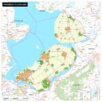 Kaart Flevoland