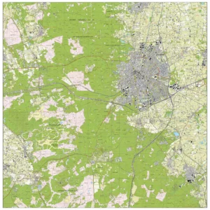 Topografische kaart Apeldoorn