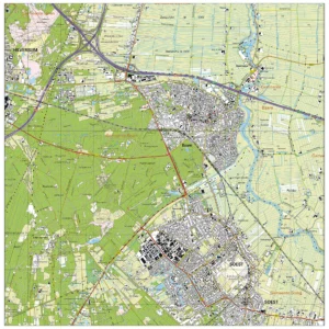 Topografische kaart Baarn