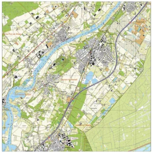 Topografische kaart Beesel