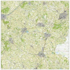 Topografische kaart Berkelland