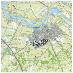 Topografische kaart Culemborg