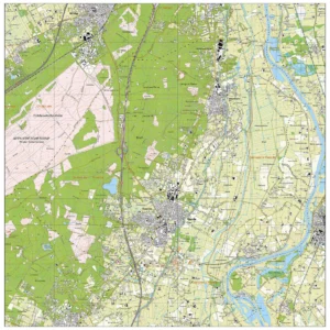 Topografische kaart Heerde