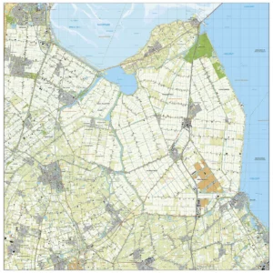 Topografische kaart Hollands Kroon