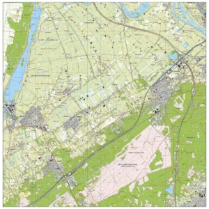 Topografische kaart Oldebroek