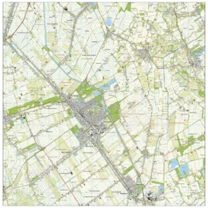 Topografische kaart Stadskanaal