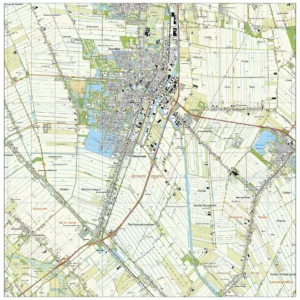 Topografische kaart Veendam