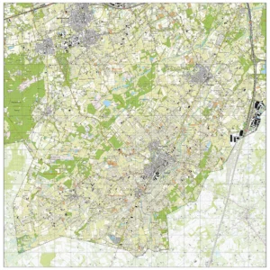 Topografische kaart Zundert