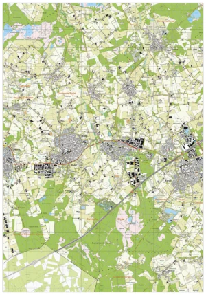 Topografische kaart Bladel