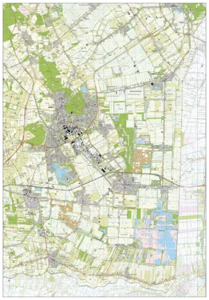 Topografische kaart Emmen