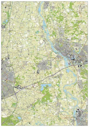 Topografische kaart Voorst